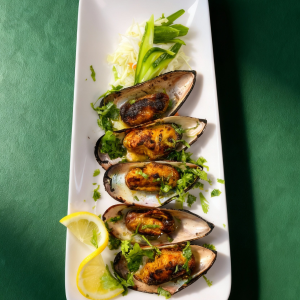 بلح البحر مشوي Grilled Mussels