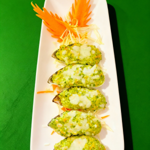 بلح البحر روكفلر Mussels Rockefeller