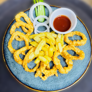 الحبار المقلي Squid Fried