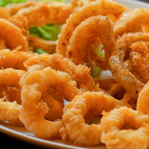 الحبار المقلي Squid Fried