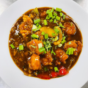 سمك فيلية بالفلفل الحار Chilli Fish Filet