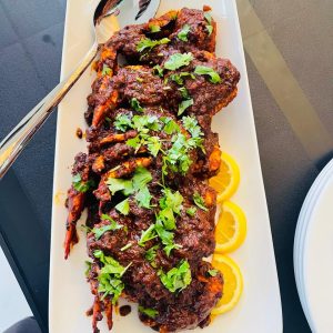 سلطعون بالسمن مشوي Crab Ghe Rost