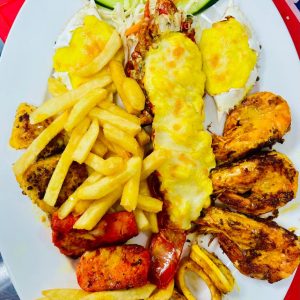 طبق سي فود ميكس Seafood Plater