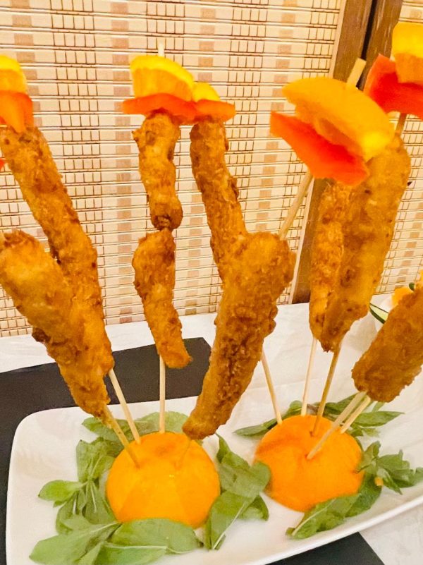 سمك اصابع و دجاج اصابع Fish Fingers or Chicken fingers