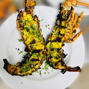 سرطان البحر مشوي Lobster Grilled