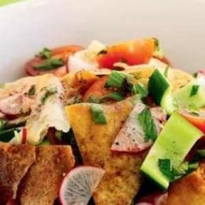 سلطة فتوش Fattush Salad