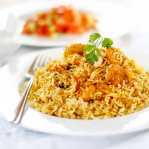 برياني روبيان Shrimps Biryani