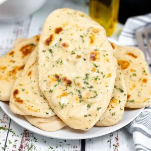 زبدة الثوم نان Butter Garlic Naan