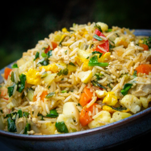 أرز مقلي بالخضار Veg Fried Rice